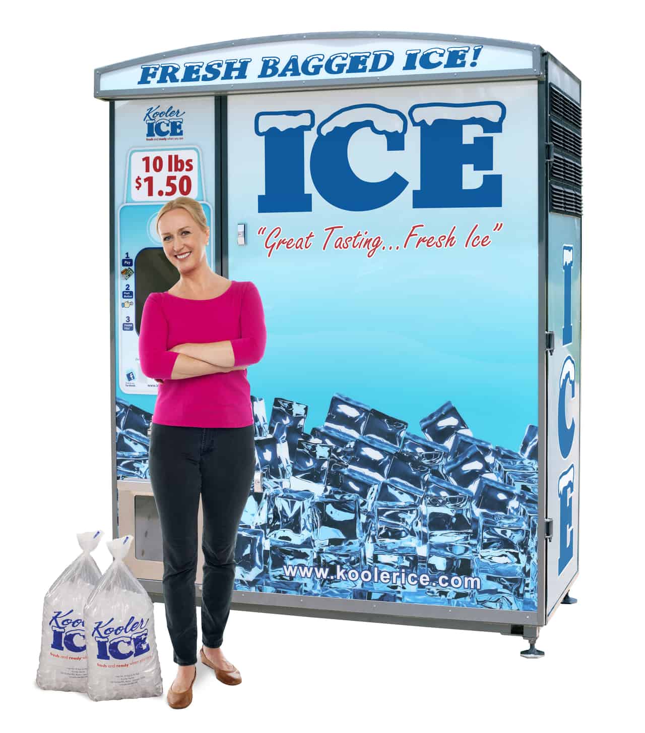 ice vending machines for sale | kooler ice