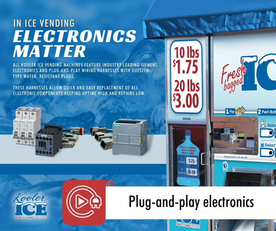 In Ice Vending – Electronics Matter