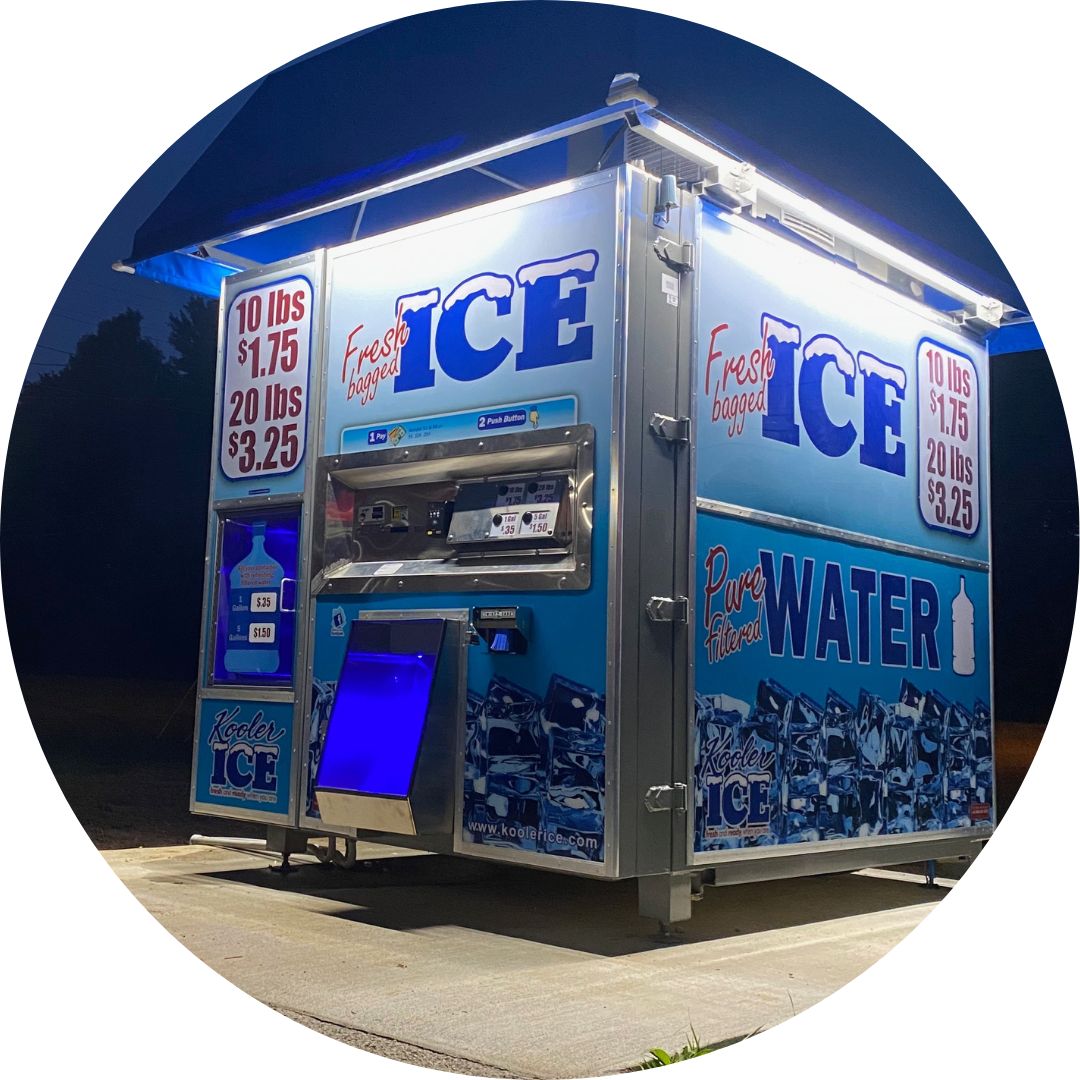 IM1500 Ice & Water Vending Machine