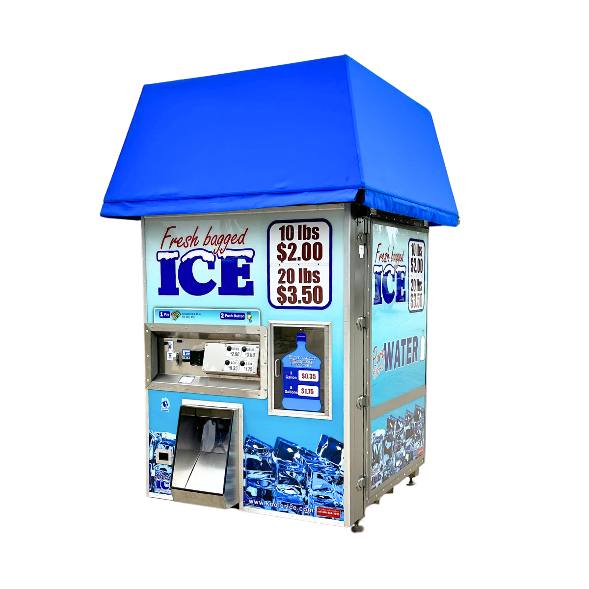 IM1000 Series III Ice and Water Vending Machine