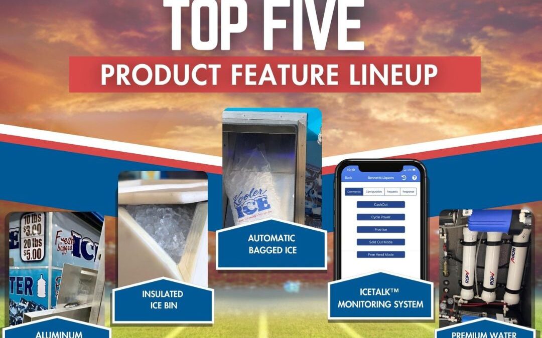 Top Five Key Product Features Required in an Ice Vending Machine