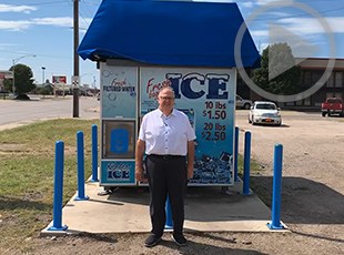 Dwight Dozier Ice Vending Testimonial from Kansas