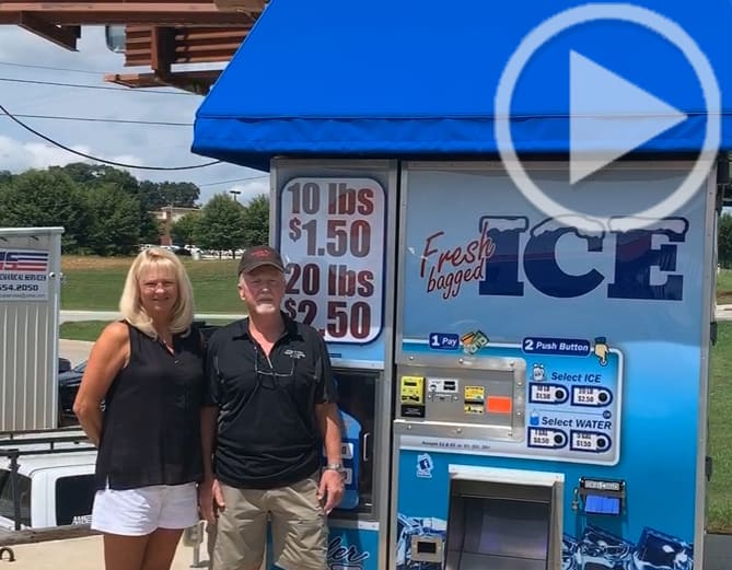 Mitchell Clark Ice Vending Machine Testimonial from Georgia